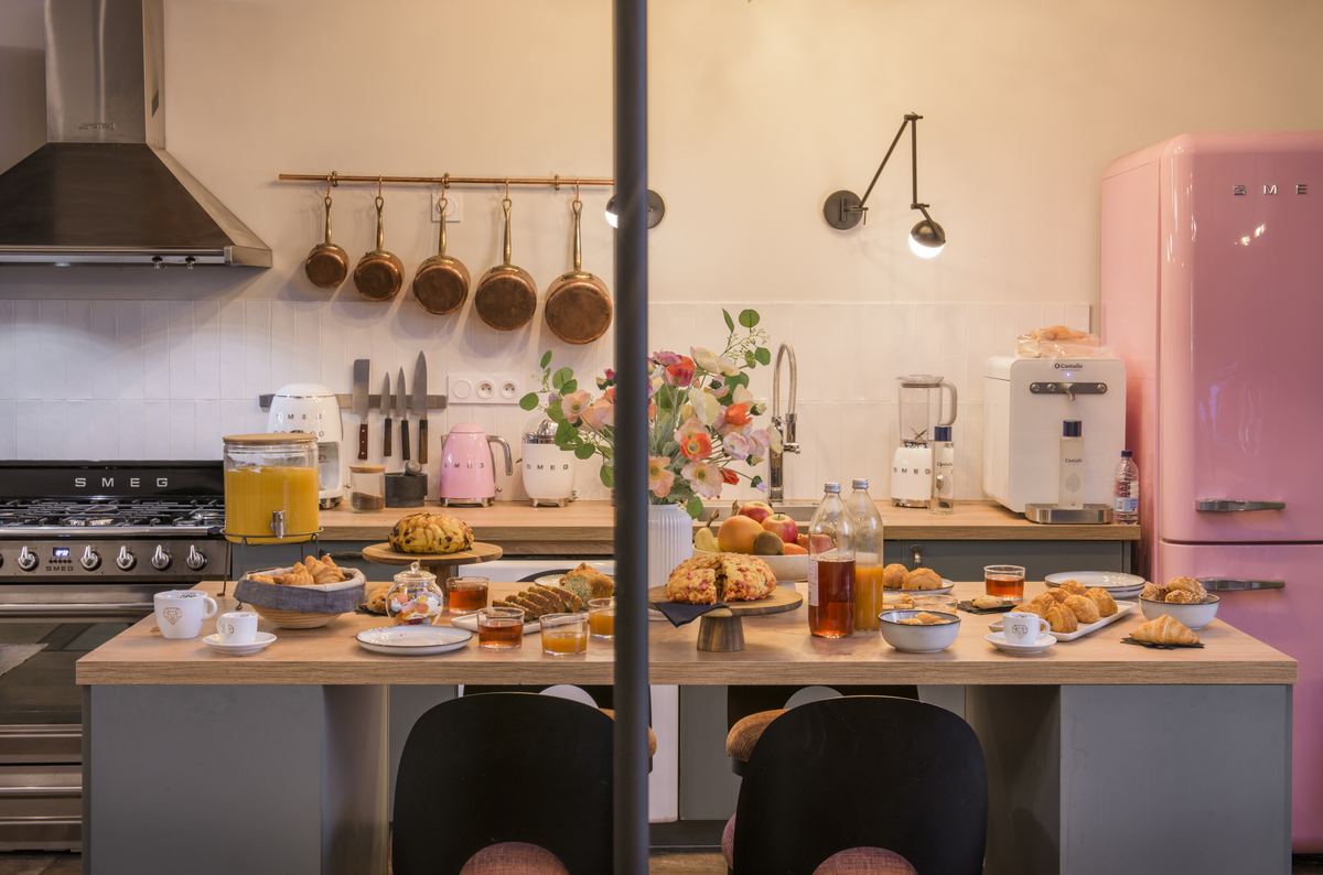 Produits Smeg dans une maison DayOff